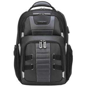 Targus DrifterTrek 11.6-15.6" Laptop Backpack with USB Power Pass-Thru - Black