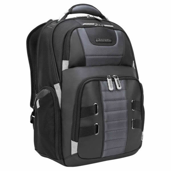 Targus DrifterTrek 11.6-15.6" Laptop Backpack with USB Power Pass-Thru - Black