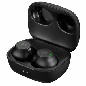 Volkano Taurus Series 2.0 True Wireless Earphones & Charging Case - Black