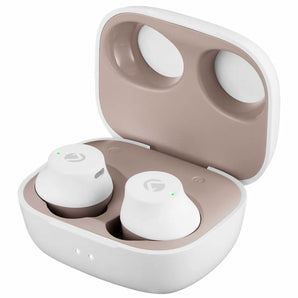 Volkano Taurus Series 2.0 True Wireless Earphones & Charging Case - White