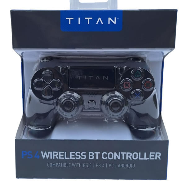 Titan Wireless Controller PS4 Black – Computer Mania