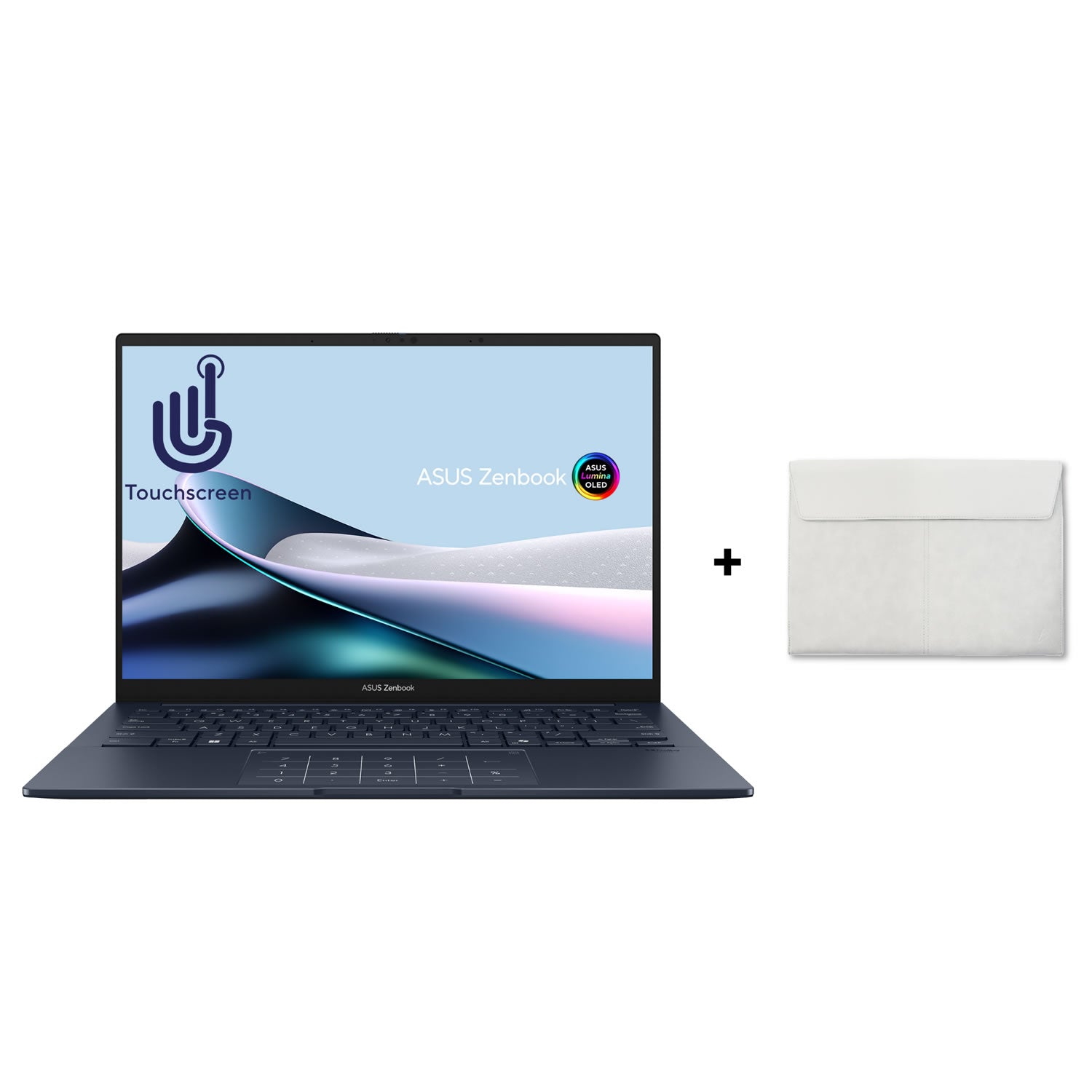 ASUS | Zenbook 14 AI OLED UX3405CA | Intel Ultra 9 | 14" Touch OLED | 16GB RAM | 1TB SSD - Ponder Blue