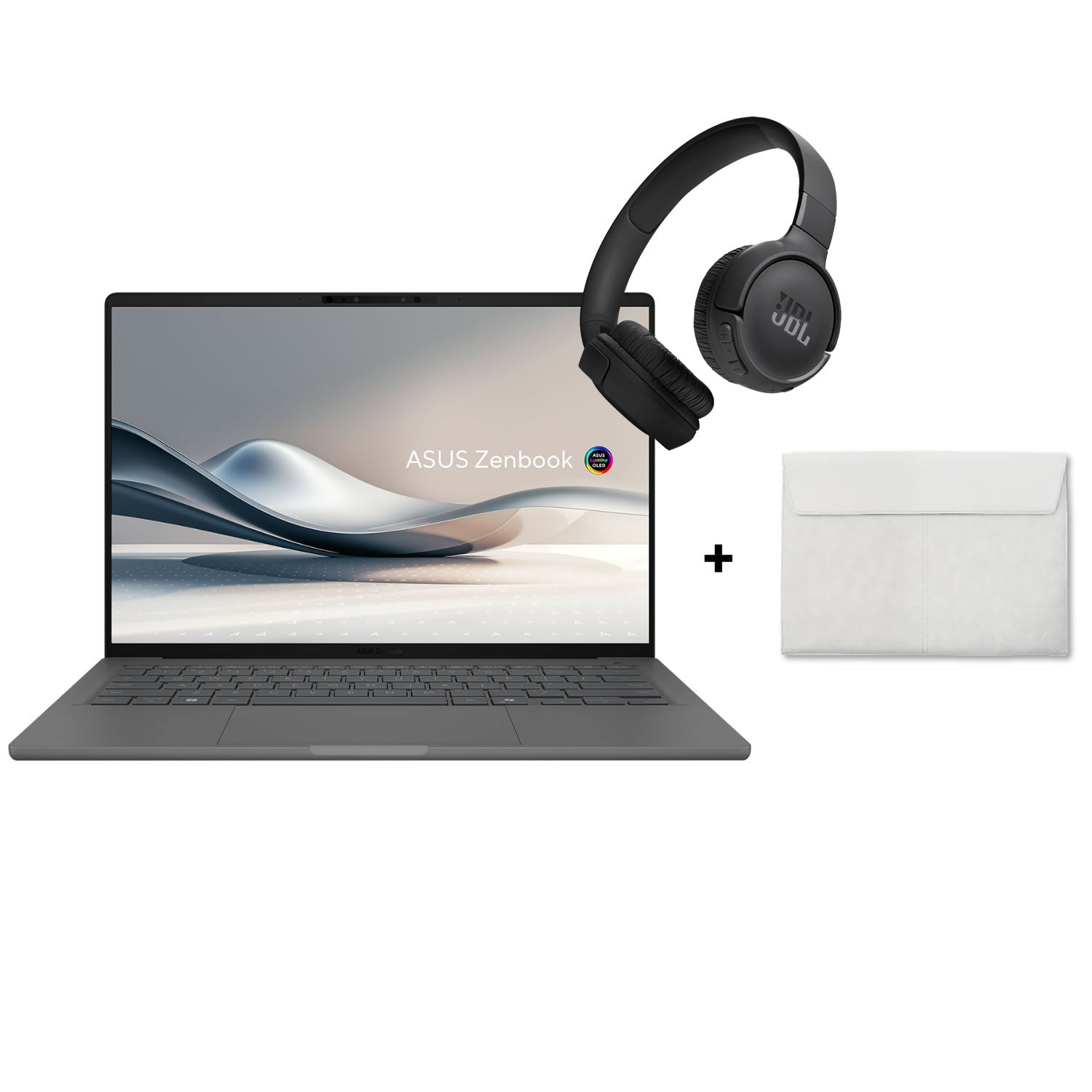 ASUS | Zenbook 14 UX3407QA | Snapdragon | 14" OLED | 16GB RAM | 1TB SSD - Iceland Gray