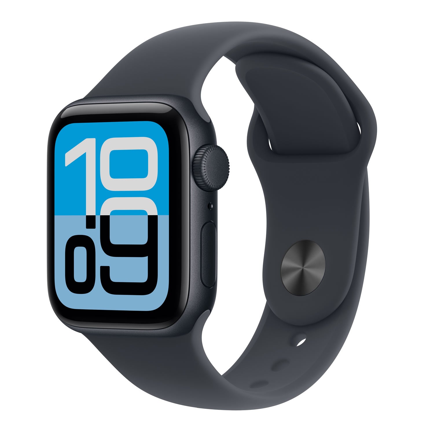 Apple Watch SE 3 GPS 40mm Midnight Aluminium Case with Midnight Sport Band - M/L