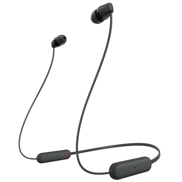 Sony WI-C100 Wireless Earphones - Black