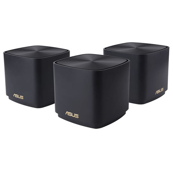 ASUS ZenWiFi XD4 Plus AX1800 WiFi 6 Mesh System 3pk - Black