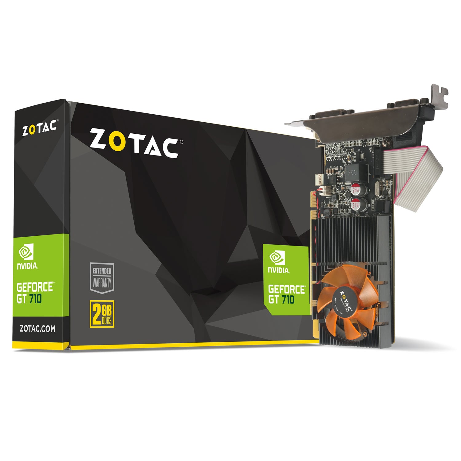ZOTAC GeForce GT 710 DDR3 2GB Graphics Card