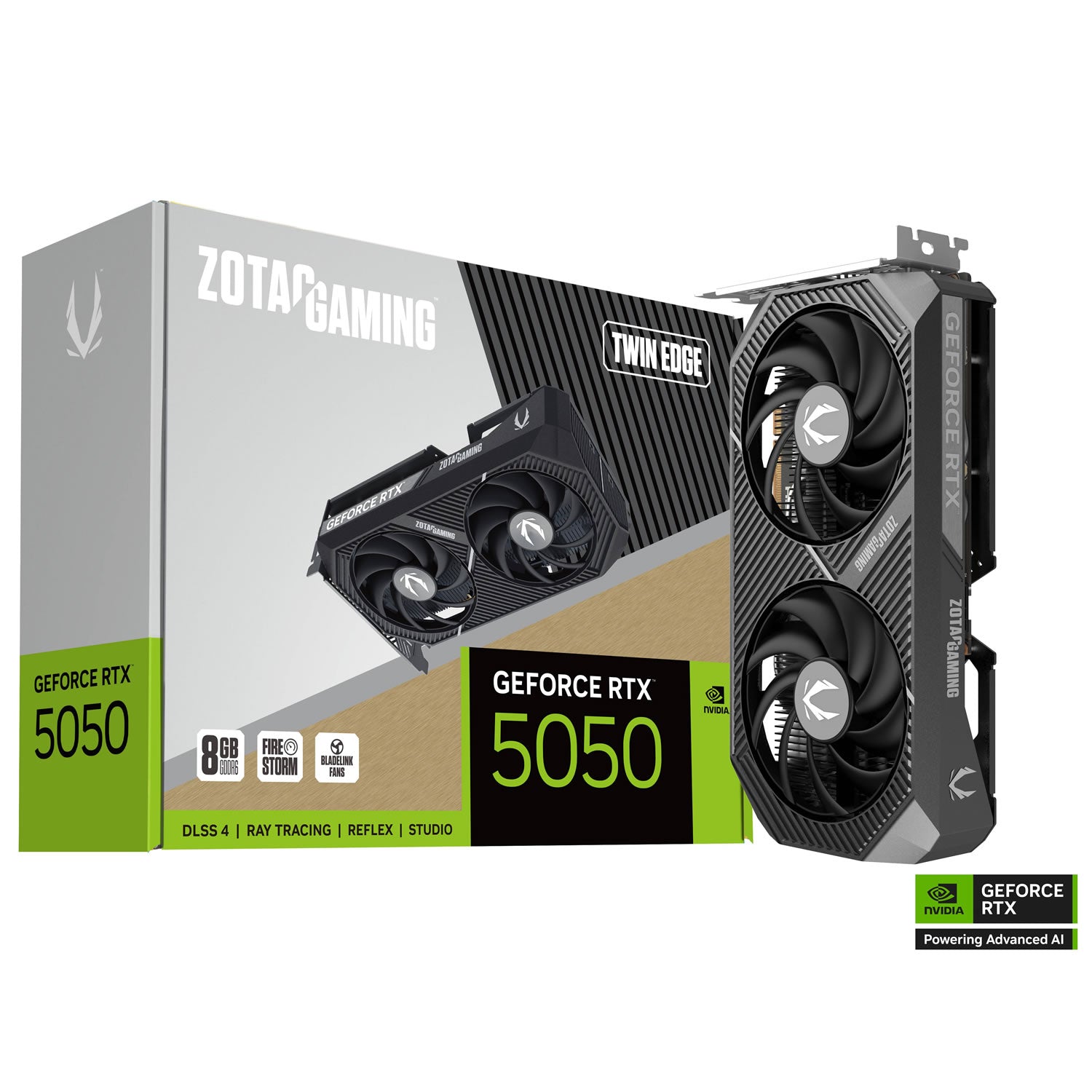 ZOTAC GAMING RTX 5050 Twin Edge 8GB GDDR6 Graphics Card