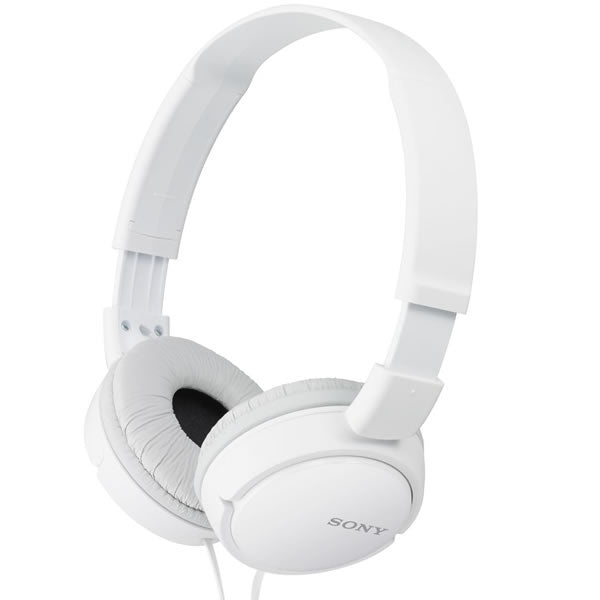 Sony MDR-ZX110 Headphones Foldable - White