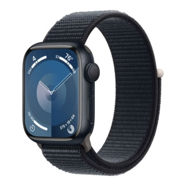 Apple Watch Series 9 GPS 45mm Midnight Aluminium Case with Midnight Sport Loop