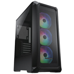 Cougar Archon 2 Mesh RGB Mid Tower Case with Powerful Mesh Intakes - Black