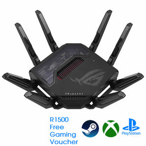 ROG Rapture GT-BE98 Quad-band WiFi 7 Router + Free Gaming Voucher