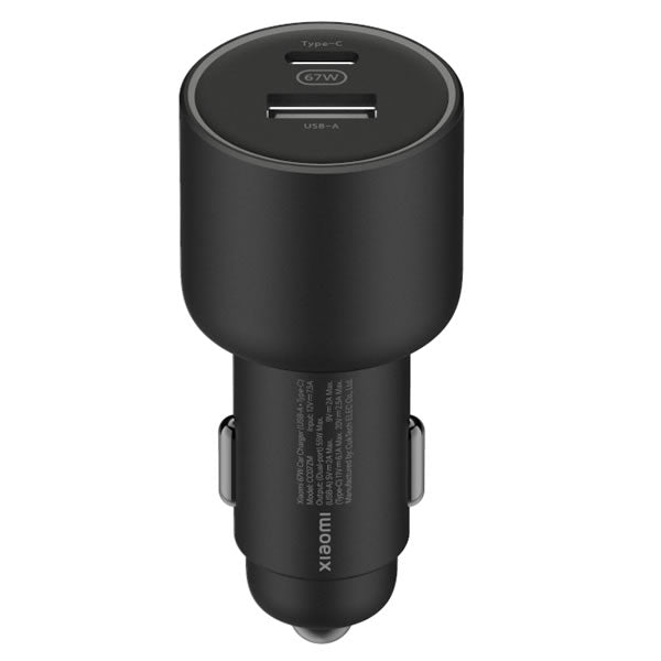 Xiaomi 67W Car Charger USB-A and Type-C