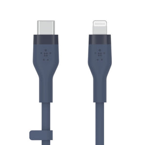 BELKIN BoostCharge Flex USB-C Cable with Lightning Connector 1M - Blue