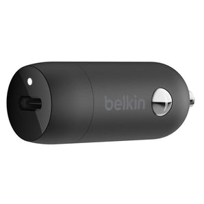 BELKIN 20W USB-C PD Car Charger + Lightning to USB-C Cable