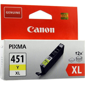 Canon CLI-451XL Yellow Ink Cartridge