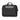 EVERKI Advance Laptop Briefcase 17.3 Inch - front view in charcoal and black with shoulder strap
