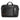EVERKI Flight Laptop Briefcase 16 Inch - front view in black with shoulder strap