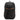 EVERKI Glide Laptop Backpack 17.3 Inch - front view in black with reflective safety strips