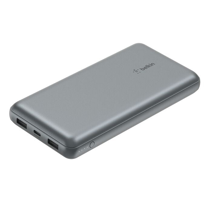 Belkin - BoostCharge 20 000 Mah Power Bank with USB-C 15 Watt - Space Grey
