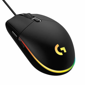 Logitech G102 LIGHTSYNC Wired Gaming Mouse - Black