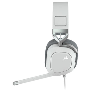 Corsair HS80 RGB USB Wired Gaming Headset - White
