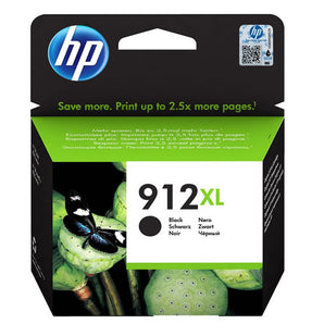 HP 912XL High-Yield Black Ink Cartridge