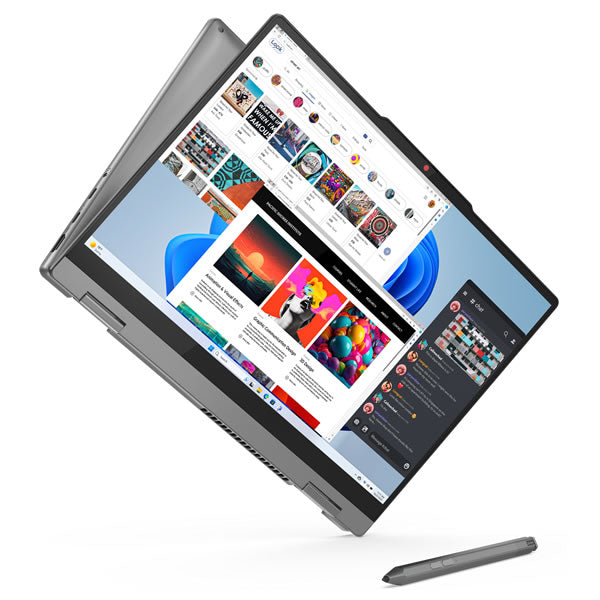 Lenovo | Ideapad 5 | Core i5 13th Gen | 14" WUXGA | 16GB RAM LPDDR5x | 512GB SSD | 2-in-1 - Luna Grey