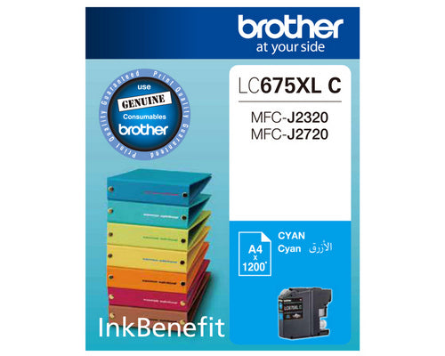 Brother LC675XL Cyan Cartridge