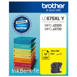 Brother LC675XL Yellow Cartridge