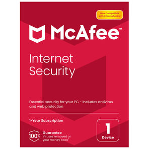 McAfee Internet Security 01-Device 1 Year