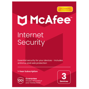 McAfee Internet Security 03-Device 1 Year