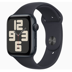 Apple Watch SE GPS, 40mm Midnight with Midnight Sport Band - (S/M)