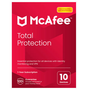 McAfee Total Protection 10-Device 1 Year
