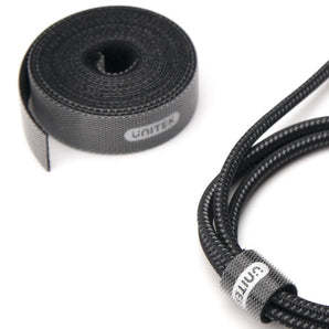 Unitek 5m Hook&Loop Cable Management 15mm - OT142BK
