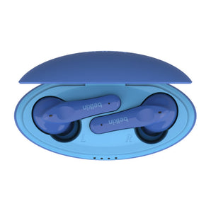BELKIN SoundForm Nano Wireless Earbuds for Kids - Blue