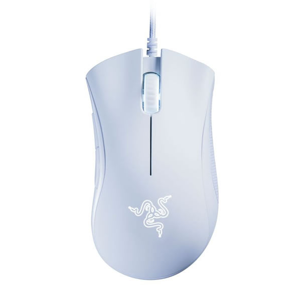 Razer DeathAdder Essential (2021) Gaming Mouse - White Ed.