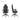 ThunderX3 SOLO 360 Modern Gaming Chair - dimensions diagram with front and side measurements
