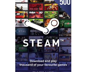Steam Wallet Gift Card 500 ZAR