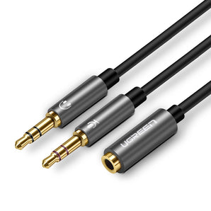 Ugreen - 3.5mm Female to 2 Male Audio Cable