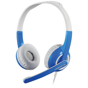 Volkano Kids Chat Junior Series Headset with Mic - Blue