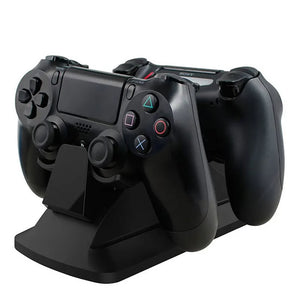 SparkFox Dual Controller Charging Station Black – PS4