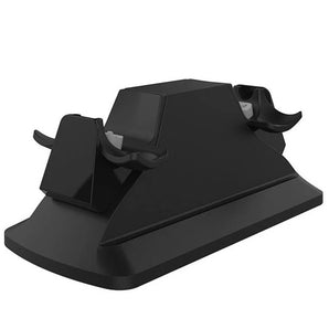 SparkFox Dual Controller Charging Station Black – PS4