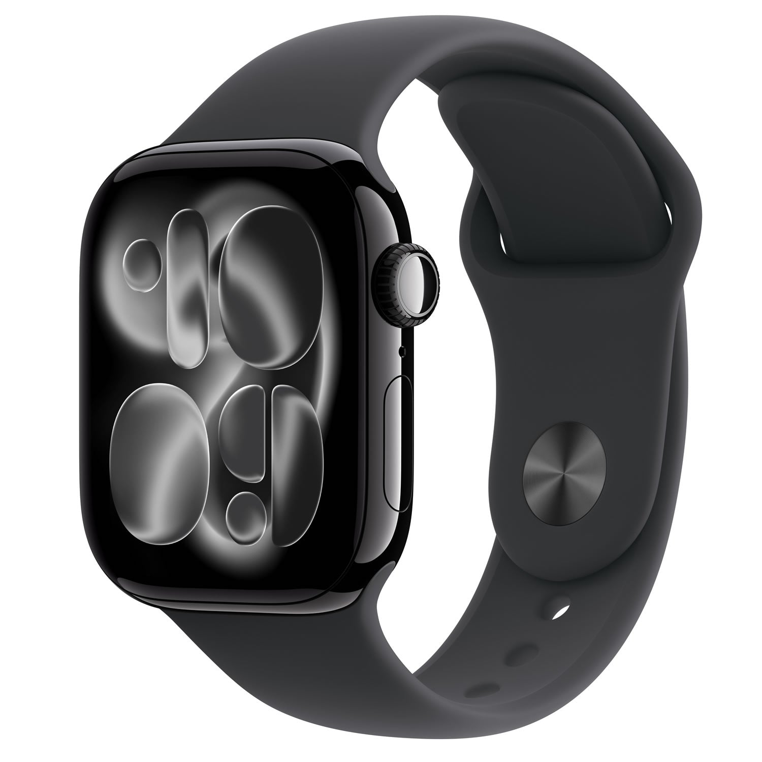 Apple Watch SERIES 11 GPS 42mm Jet Black Aluminium Case with Black Sport Band - M/L