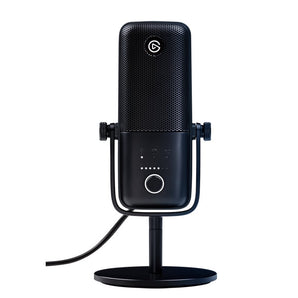 Elgato Wave:3 Premium USB Condenser Microphone and Digital Mixing Solution, Anti-Clipping Technology, Capa- citive Mute, Streaming and Podcasting