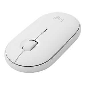 Logitech M350 Pebble Wireless Mouse White