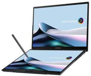 ASUS Zenbook Duo 14 OLED | 14" 3K Touch | Intel Core Ultra 9 | 32GB DDR5 RAM | 1TB SSD | 2-in-1 - Inkwell Gray